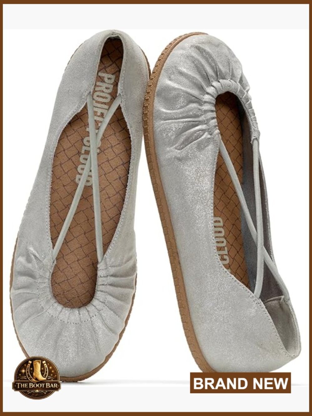 Women's Memory Foam Ballet Flats - Mary Jane Slip Ons
